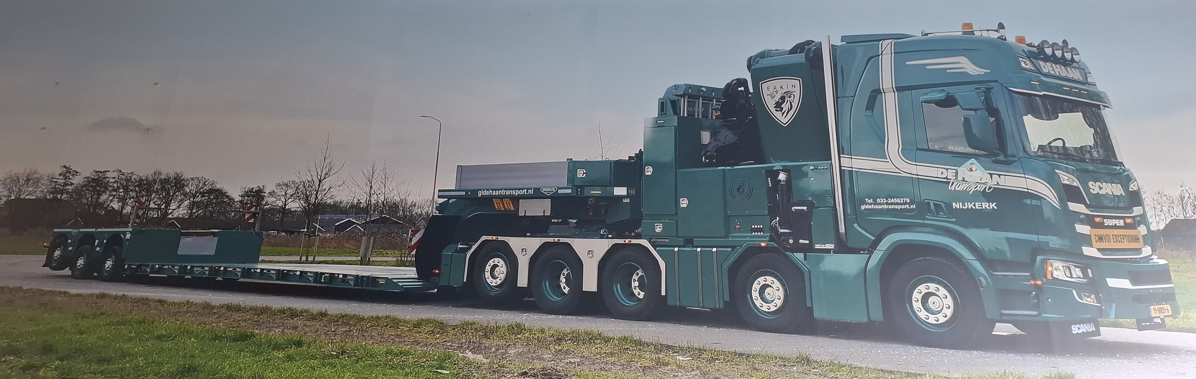 De Haan Transport uit Nijkerk breidt wagenpark uit met waterstoftruck