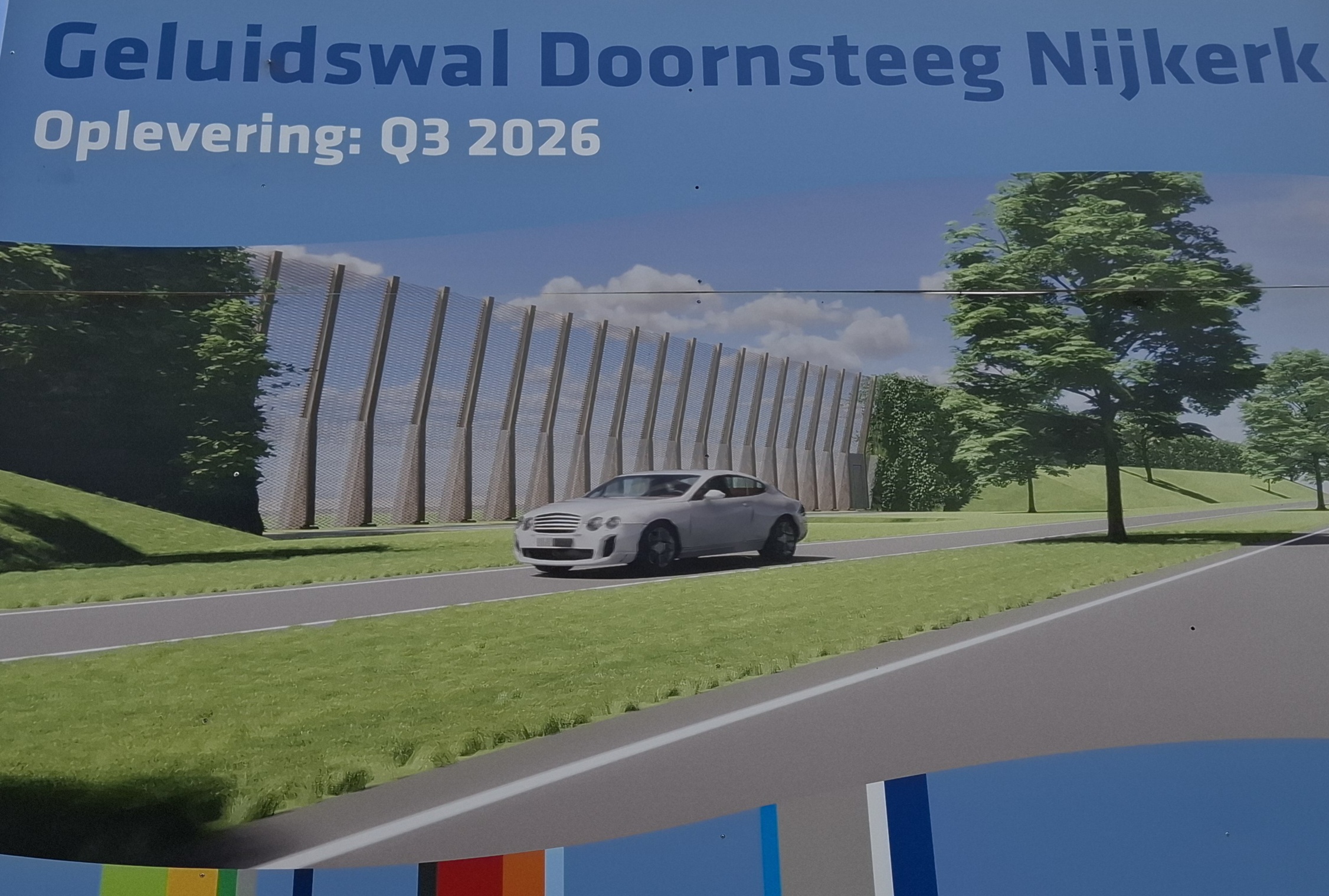 Arkemheenweg eerder open dan verwacht, aanleg Doornsteegpark in volle