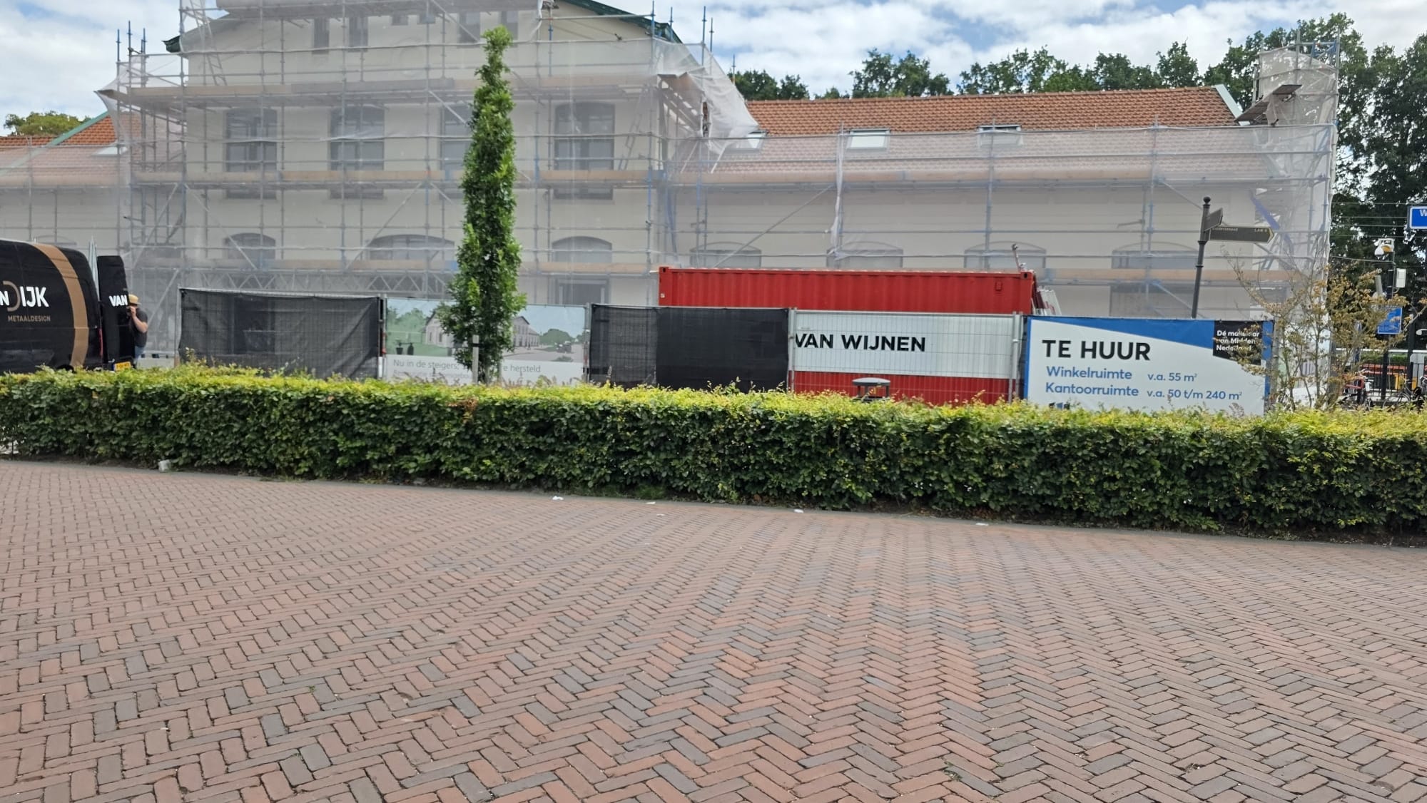 Monumentaal stationsgebouw Nijkerk nadert voltooiing restauratie