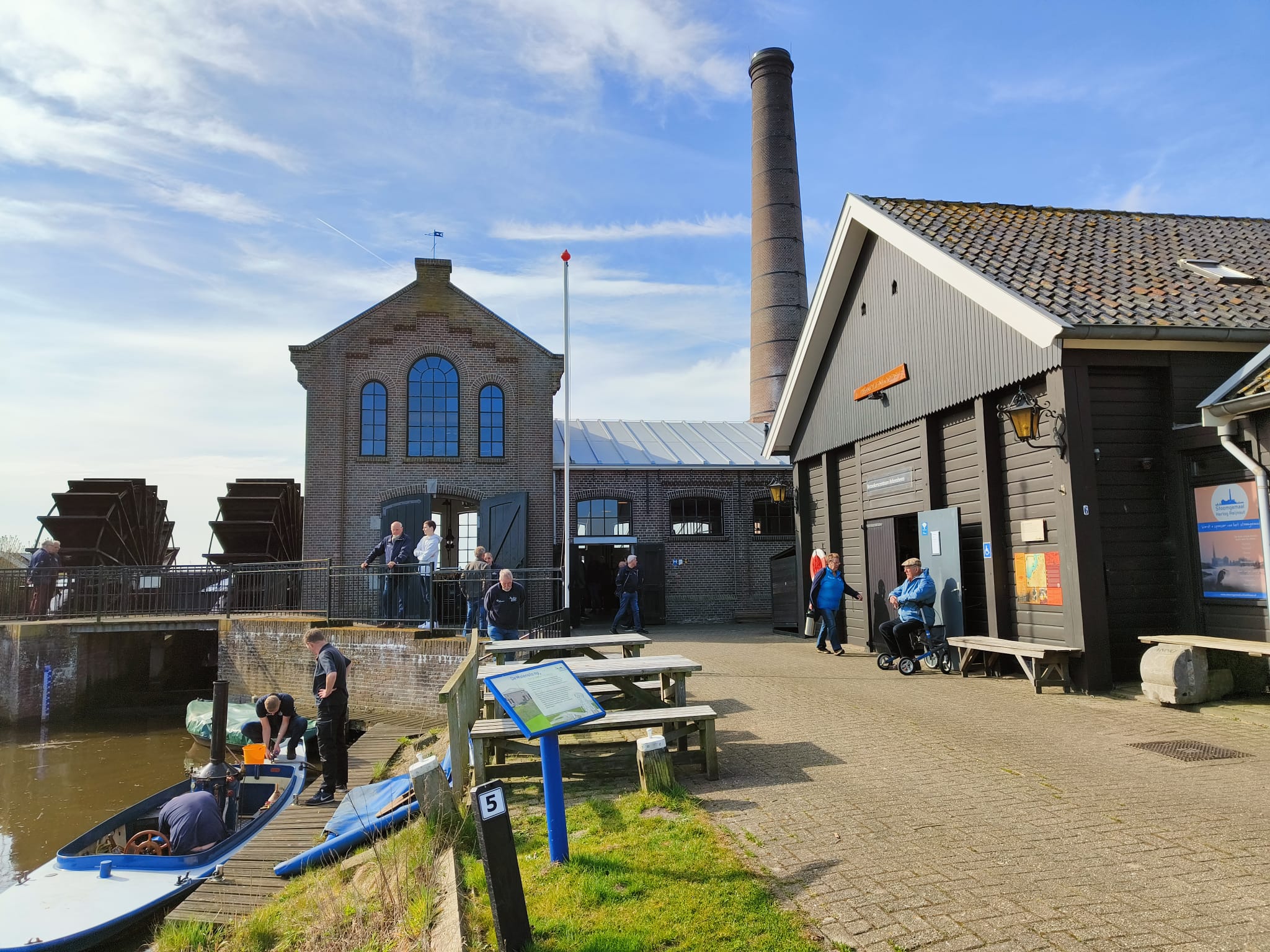 Op 8 augustus ministoomdag bij Nijkerks stoomgemaal