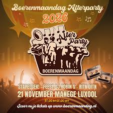 Boerenmaandag krijgt vervolg met grote afterparty in Nijkerk