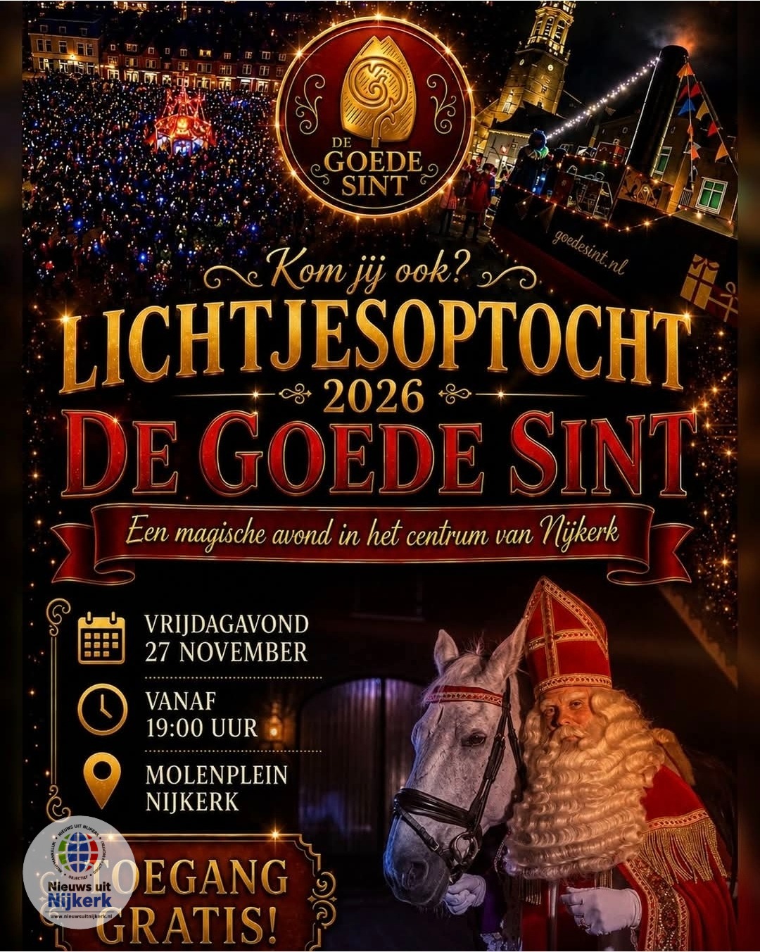 DE LICHTJESOPTOCH KOMT OOK DIT JAAR WEER! ✨