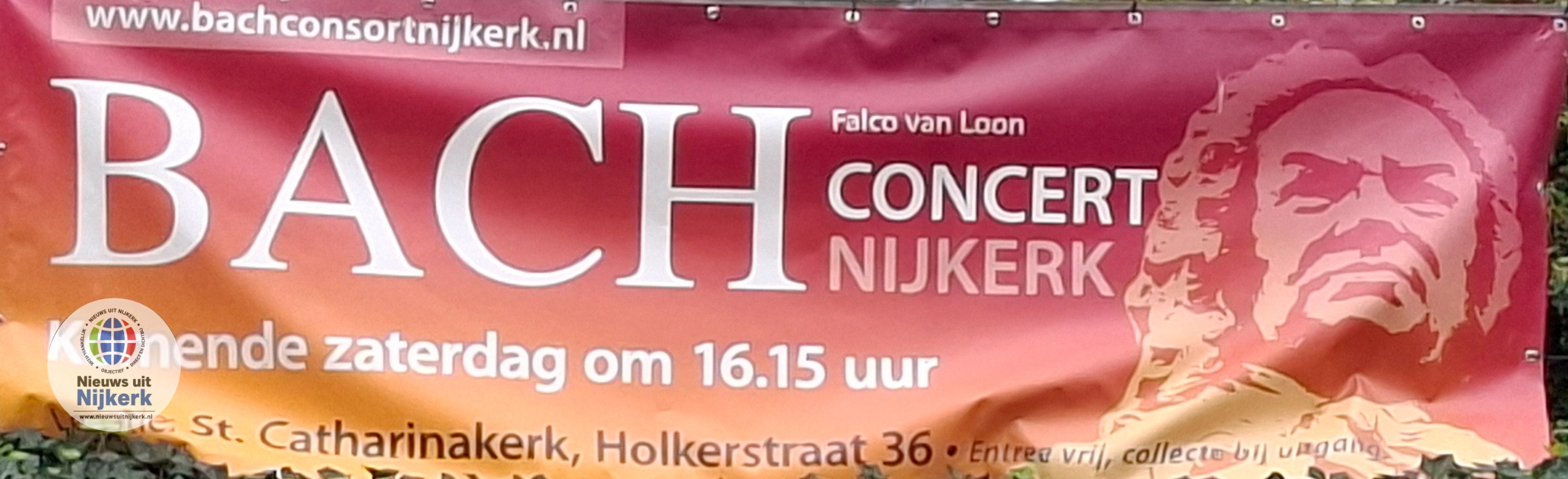 Bach-concert van Falco van Loon in Sint-Catharinakerk