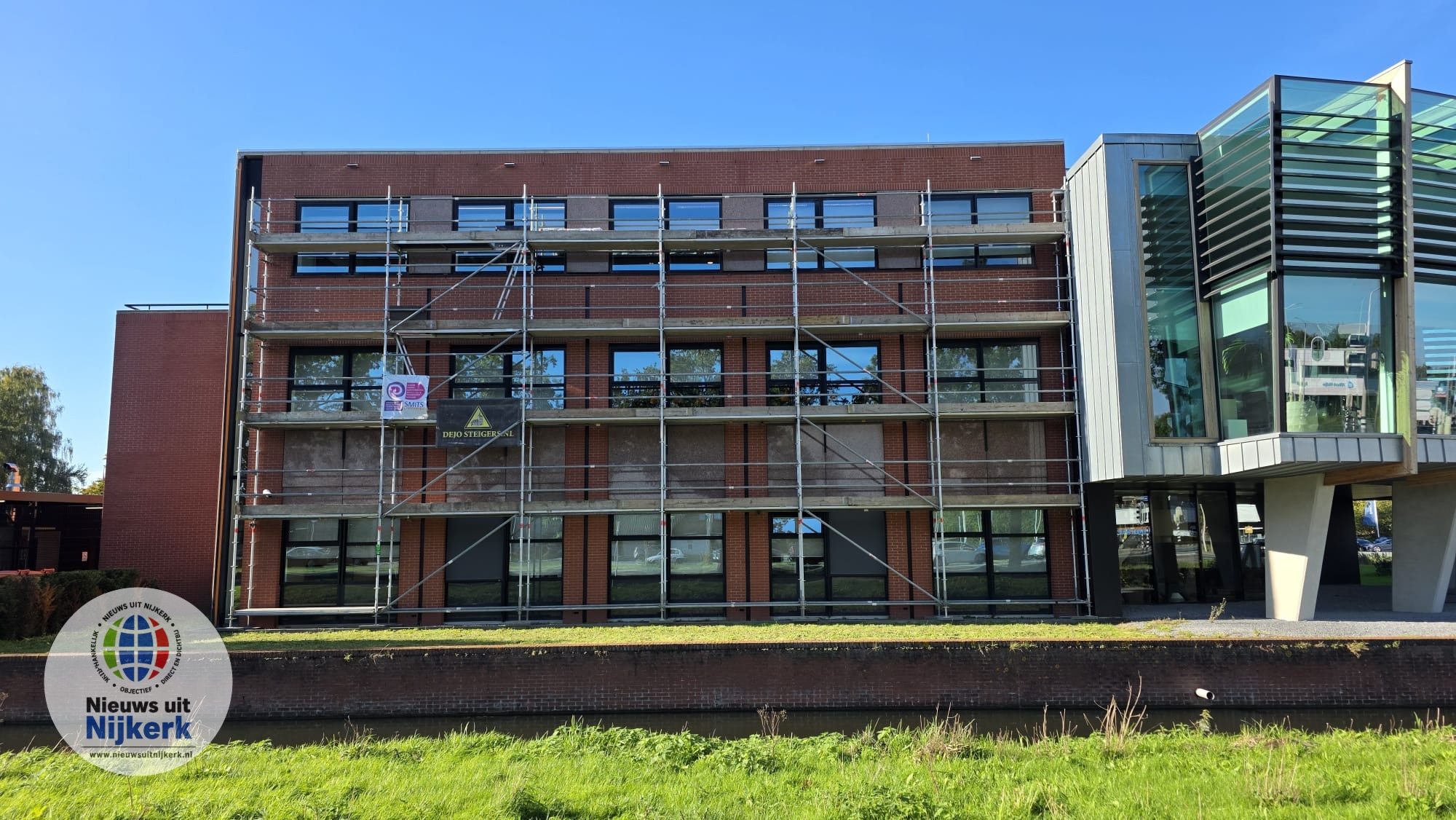 Deel gemeentehuis Nijkerk in de steigers, maar niet voor een verbouwing