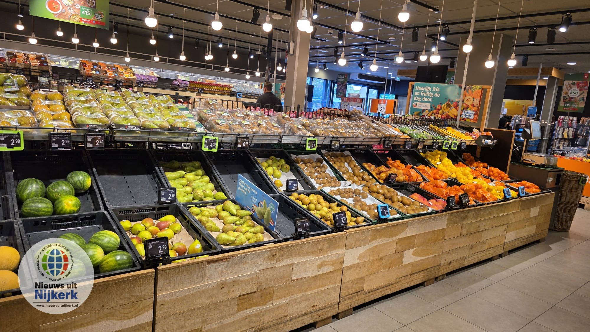 Albert Heijn Nijkerk heeft voldoende verse producten op voorraad: vanmiddag nieuwe aanvulling