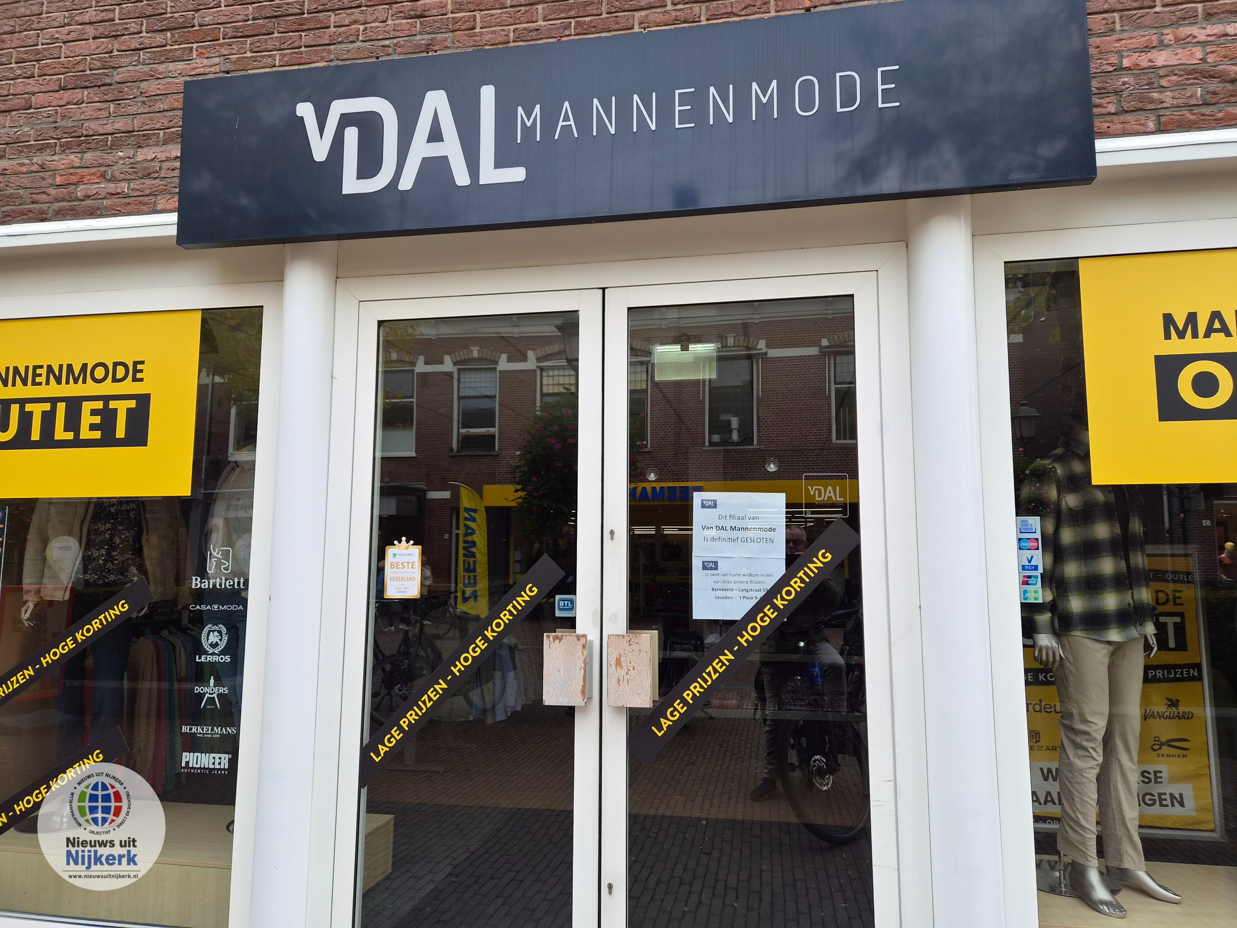VD AL Mannenmode definitief gesloten