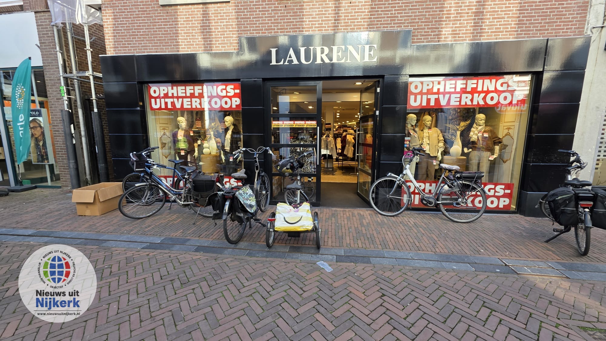 Na 42 jaar op de Singel sluit Laurene 31 december definitief de deuren