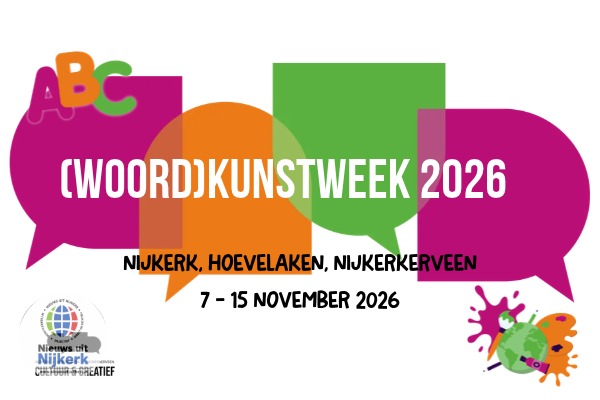 Kunst, cultuur en activiteiten tijdens de (Woord)Kunstweek 2026
