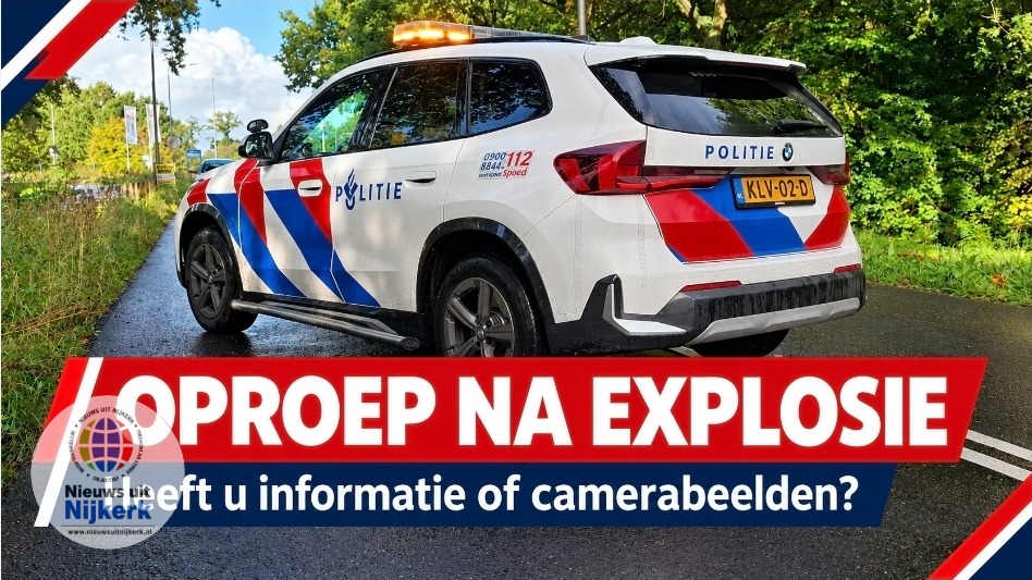 Explosie veroorzaakt brand in meerdere woningen in Leusden