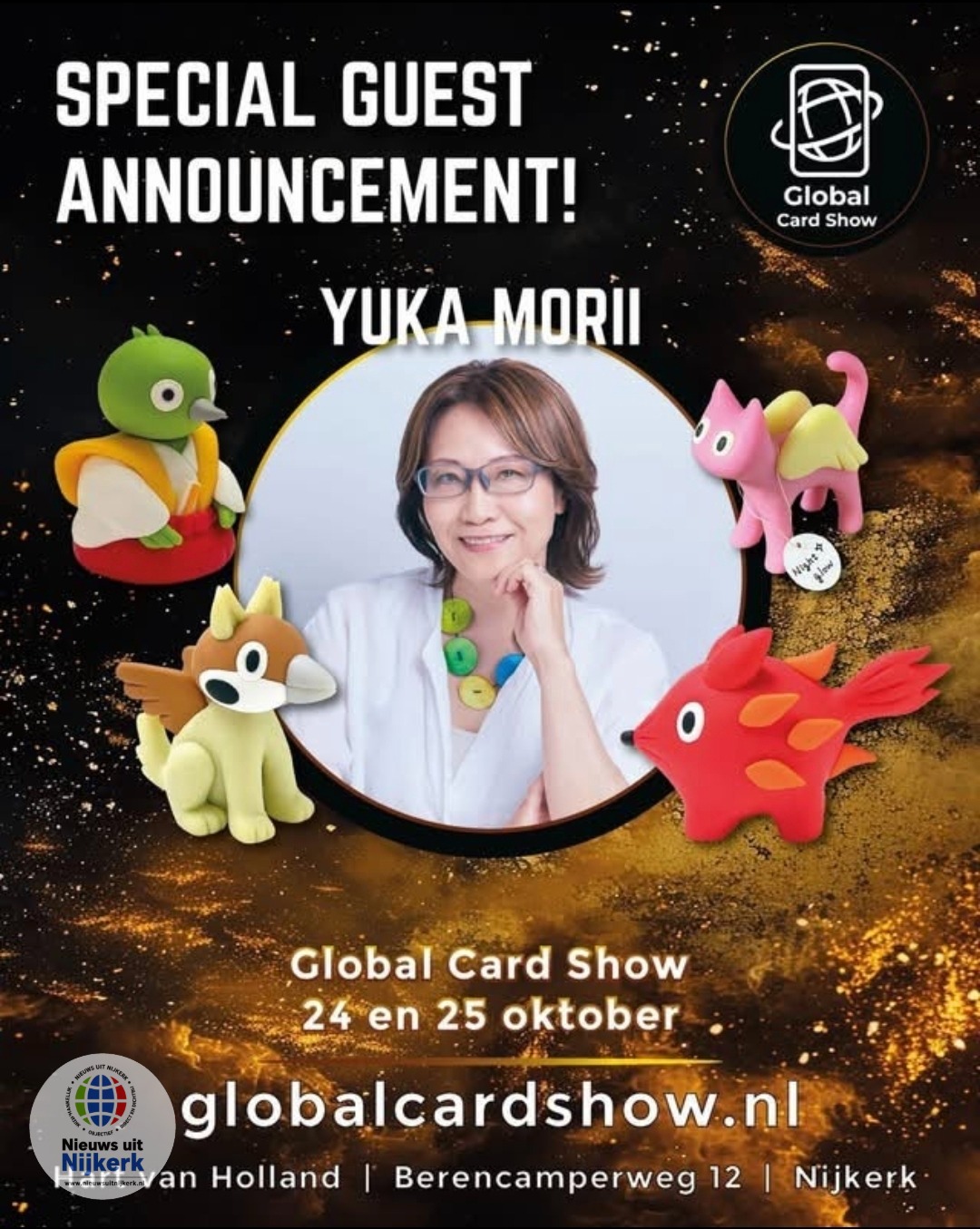Global Card Show strijkt neer in Nijkerk: Pokémon-kaarten, collectibles en bijzondere gast