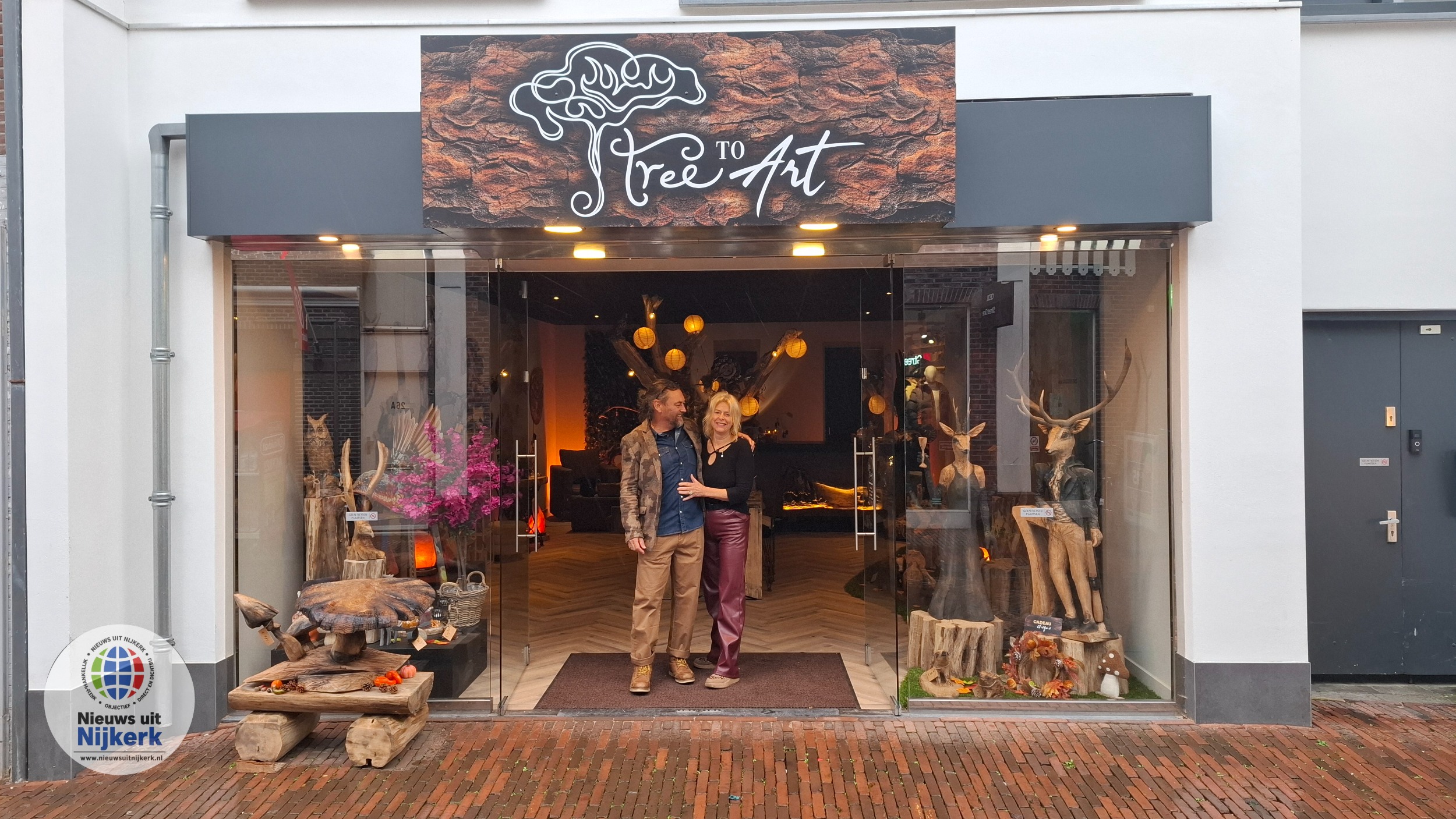 Tree to Art brengt creatieve kunst en bijzondere cadeaus naar winkelcentrum Nijkerk