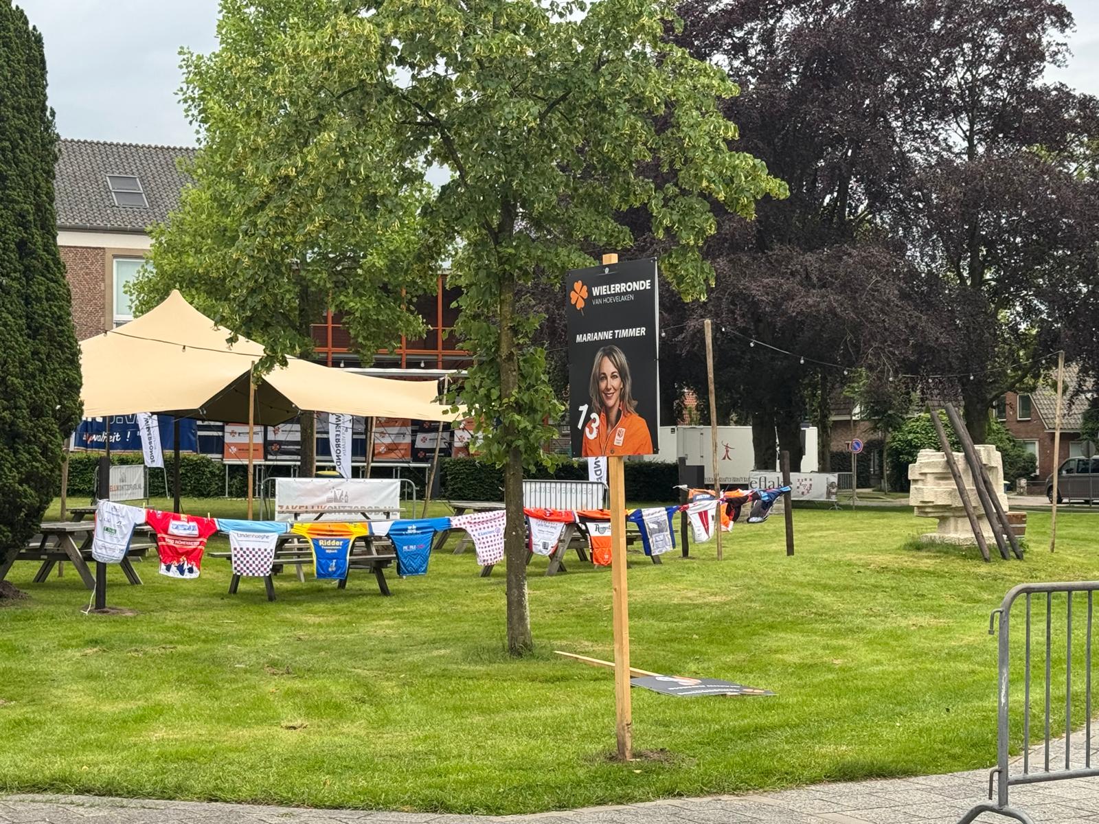 Voorbereidingen voor Wielerronde Hoevelaken op 13 juni in volle gang