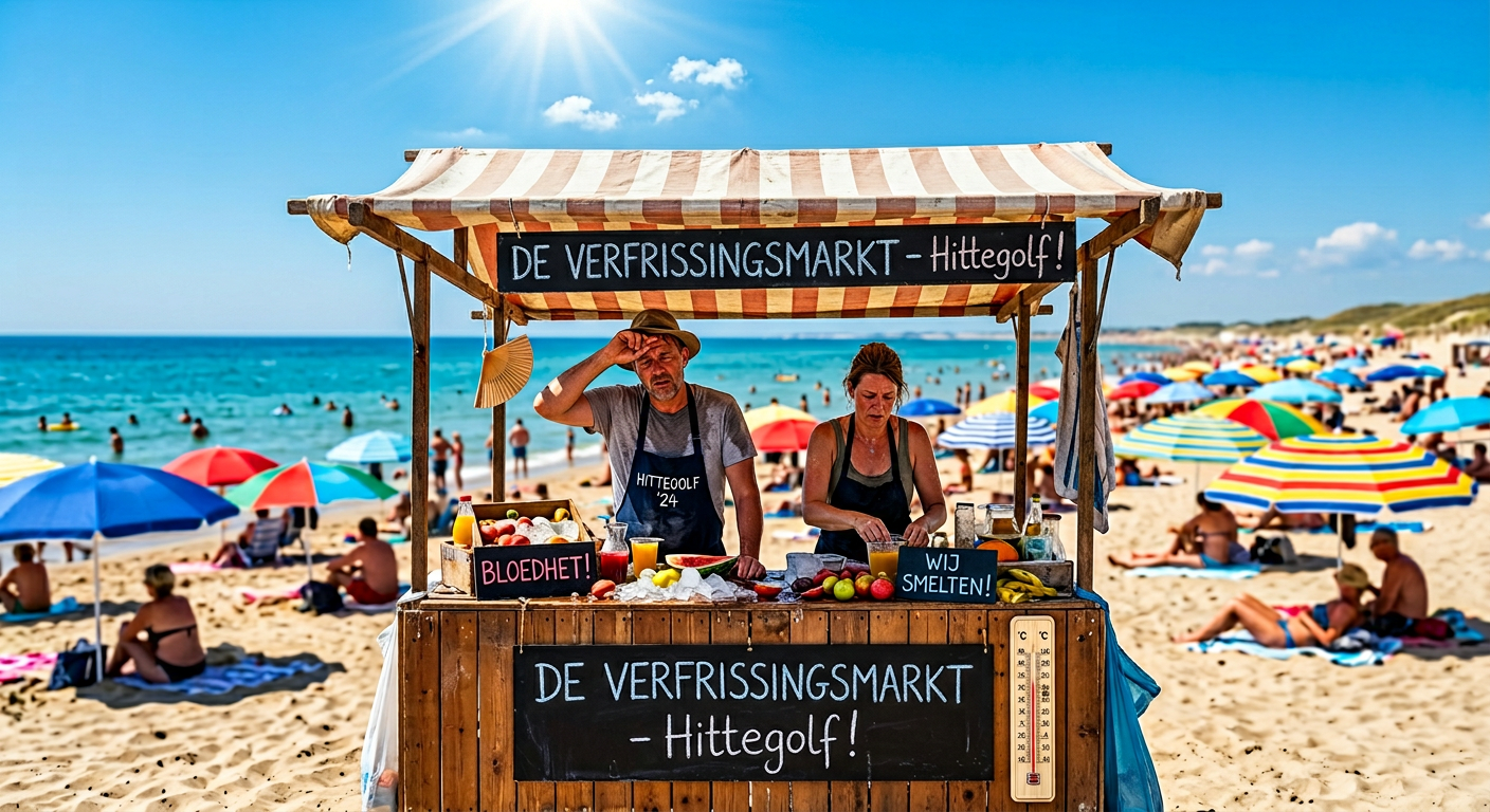 Warm weer? Kom op tijd naar de vrijdagmarkt in Nijkerk en Hoevelaken!