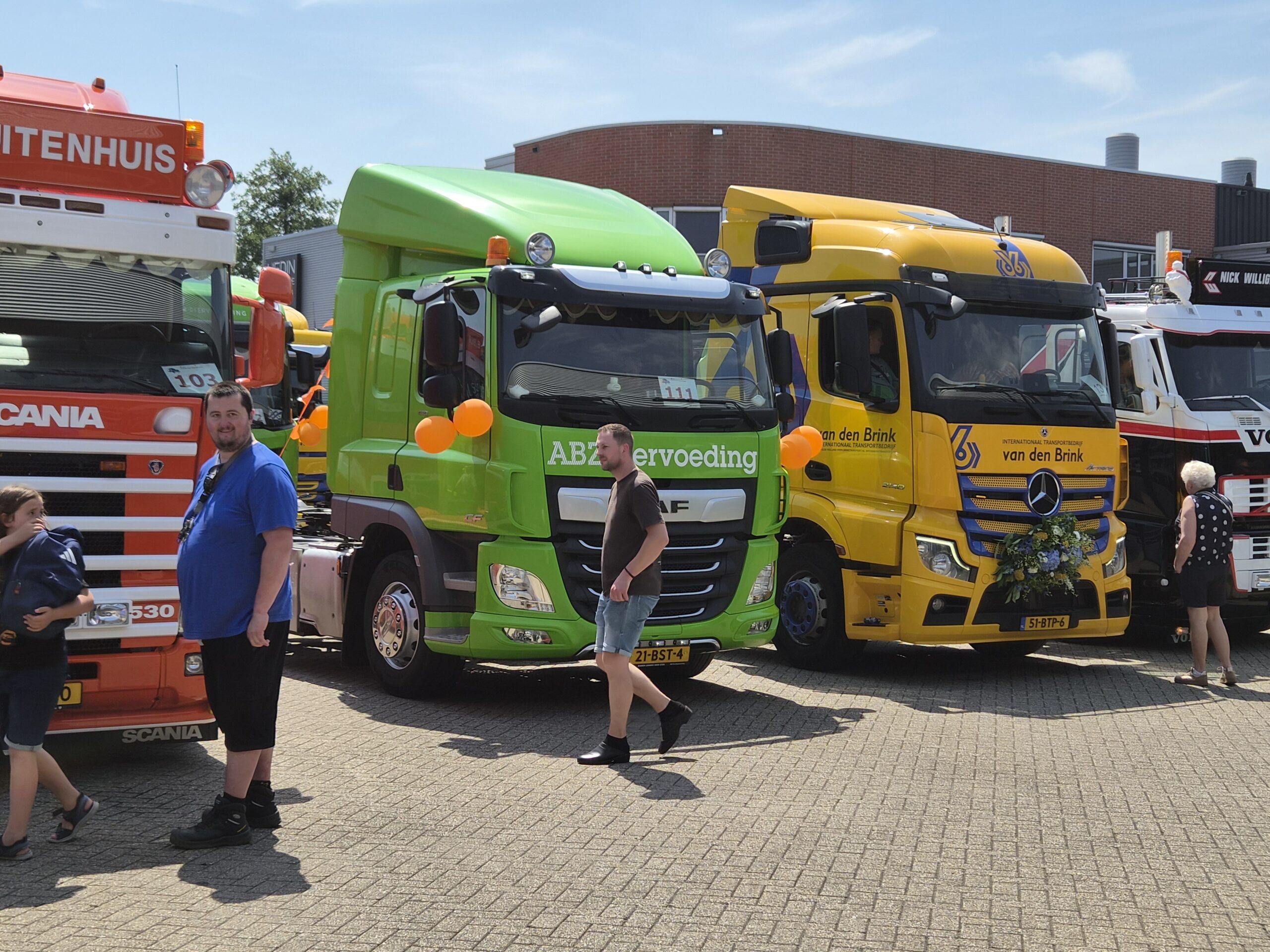 36e Truckfestijn Nijkerk van start: 150 vrachtwagens bezorgen deelnemers een onvergetelijke dag